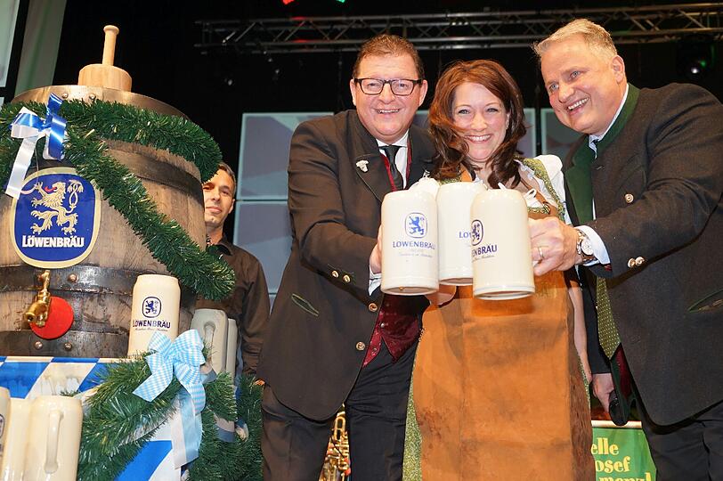 ...immerhin gab es dann Starkbier...