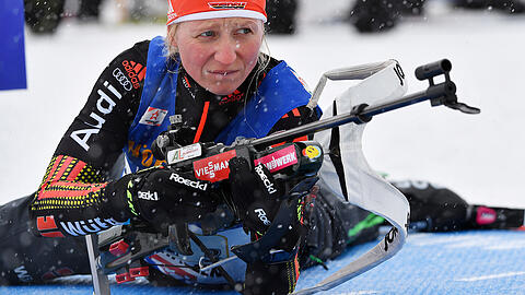 Franziska Hildebrand hatte in der Saisonvorbereitung mit großen Schwierigkeiten zu kämpfen. Die zweimalige Weltcupsiegerin überdehnte sich bei einem Trainingsunfall im Sommer die Außenbänder im rechten Knöchel, und das Syndesmoseband war angerissen.