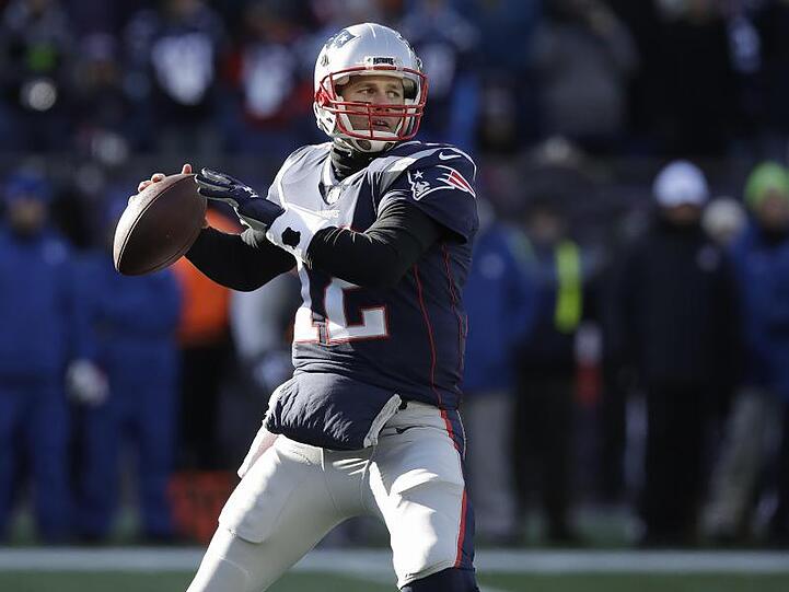 Quarterback Tom Brady ist der Star der New England Patriots.