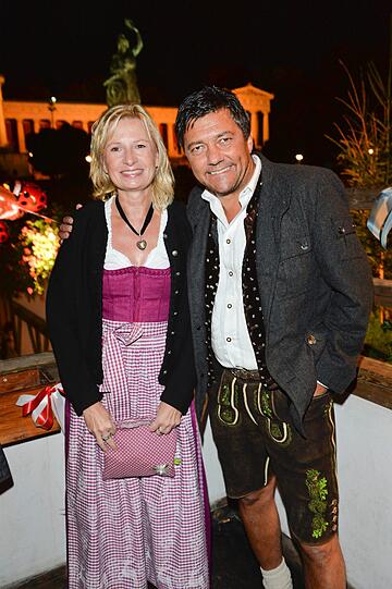 Sven Sturm und Frau Tamara.