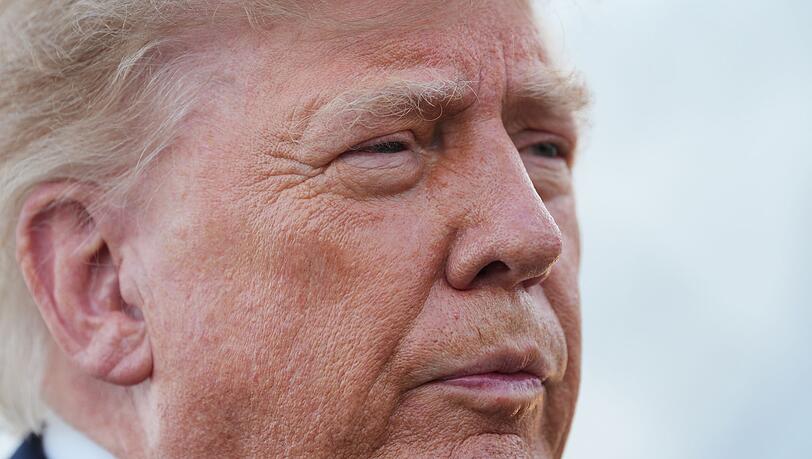 US-Pr&auml;sident Donald Trump bezeichnet den Vorsto&szlig; von EU-Kommissionspr&auml;sidentin Ursula von der Leyen als "l&auml;cherlich".