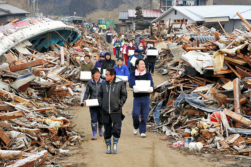 Japan: Bilder der Verwüstung