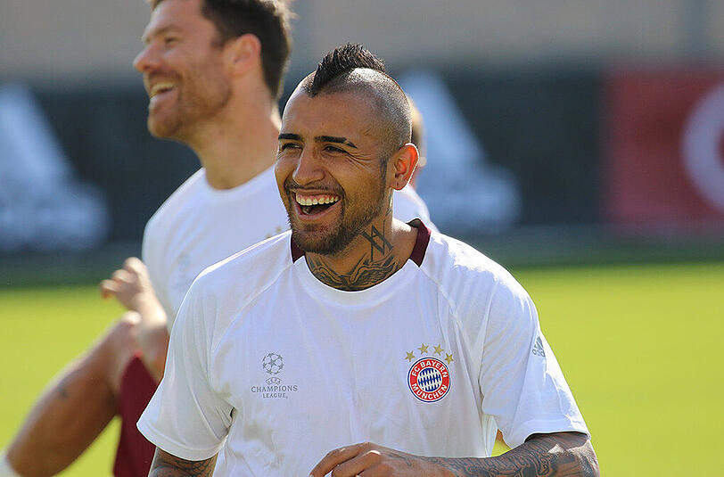 Sachen zum Lachen: Arturo Vidal