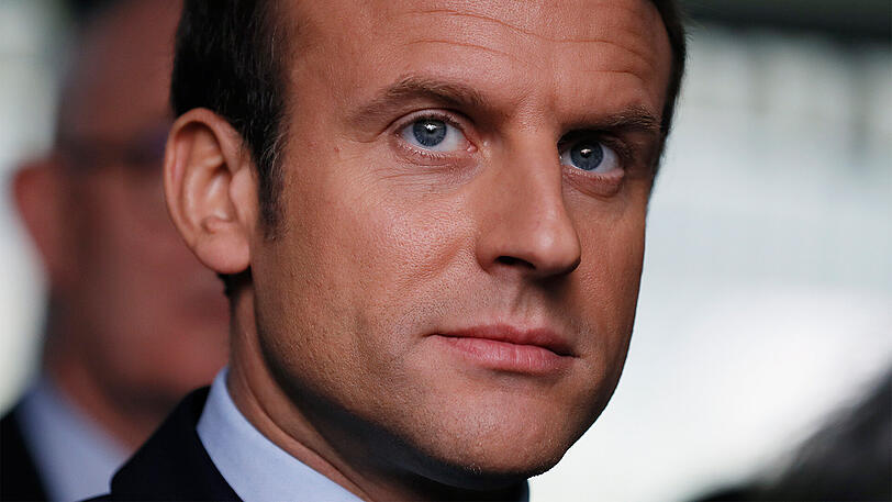 Galt als Favorit: Emmanuel Macron. Wie sieht es nach dem Hacker-Angriff aus?