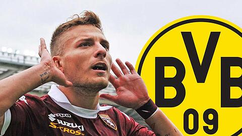 BVB-Transfergerücht: Torjäger Ciro Immobile: Geht er vom FC Turin zu Borussia Dortmund?