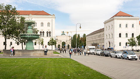 Der Geschwister-Scholl-Platz. (Archivbild)