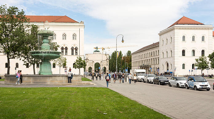 Der Geschwister-Scholl-Platz. (Archivbild)
