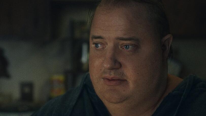 In "The Whale" ist Brendan Fraser kaum wiederzuerkennen.