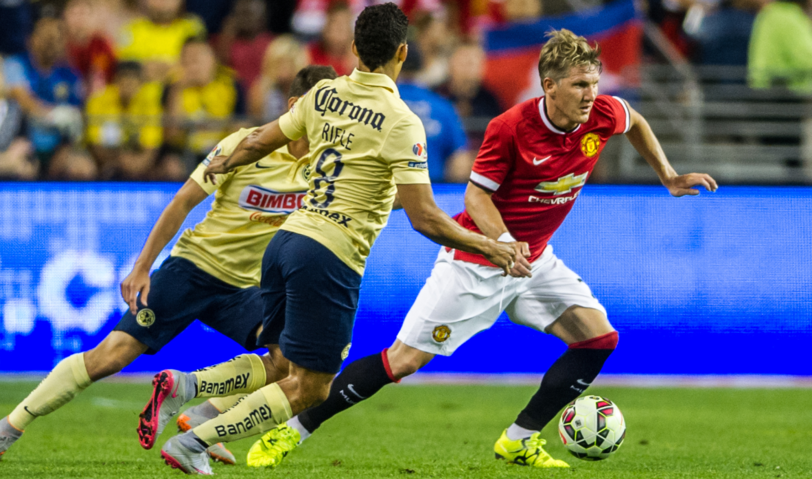 Überzeugt bei seinem ersten Spiel für Manchester United: Bastian Schweinsteiger.