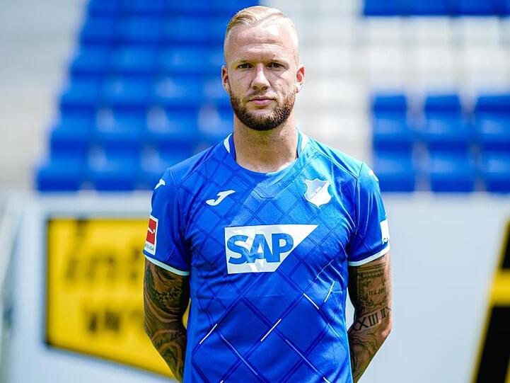 Hoffenheims Kevin Vogt. Foto: Uwe Anspach/dpa/Archivbild