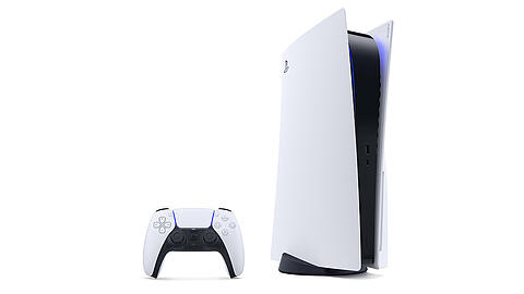 Die PlayStation 5 und der DualSense Wireless-Controller