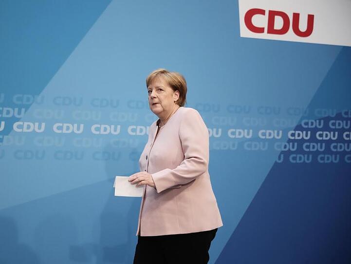 Bundeskanzlerin Angela Merkel trifft sich zum Austausch über die Klimapolitik mit den Unionsfraktionschefs.