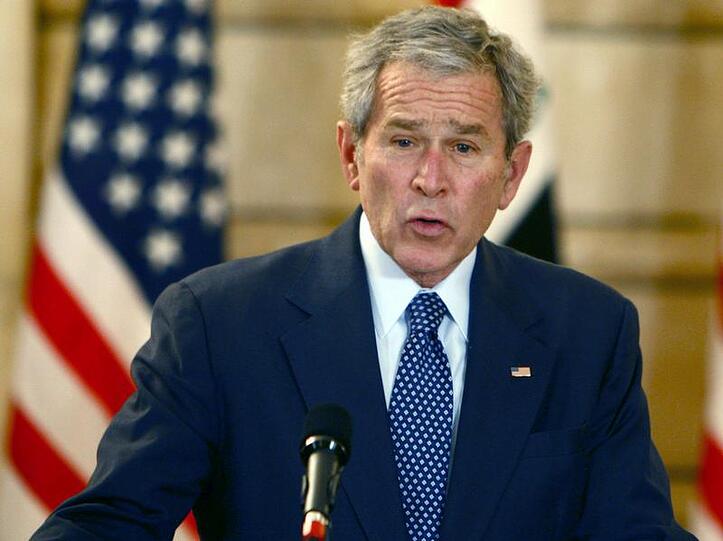 George W. Bush auf Abschiedstour
