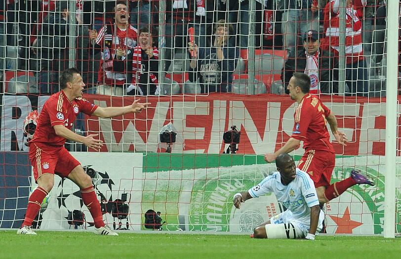 Bayern gegen Marseille - die Bilder des Spiels.