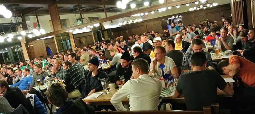Die RBL Abschlussfeier 2015 im Wirtshaus am Bavariapark.