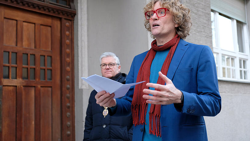 Matthias Georgi (rechts) und Winfried Kaum.