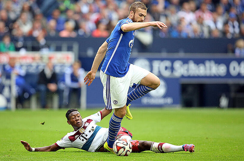 Jan Kirchhoff traf beim 1:1 am 2. Spieltag mit Schalke auf den FC Bayern.