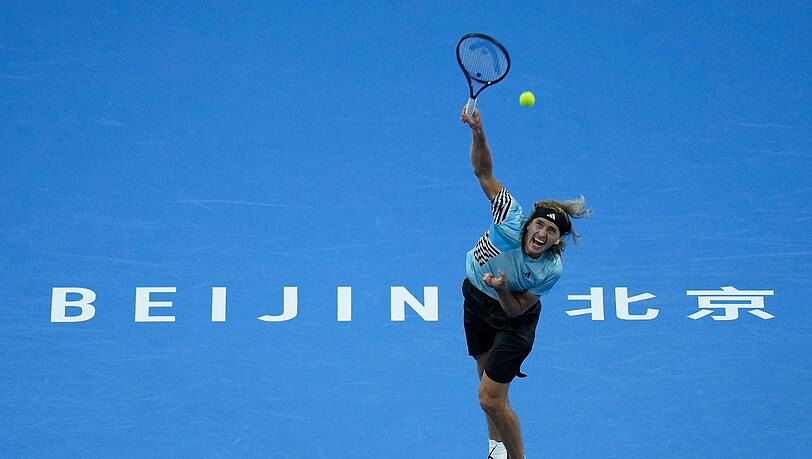 Verpasste in Peking das Finale: Alexander Zverev.