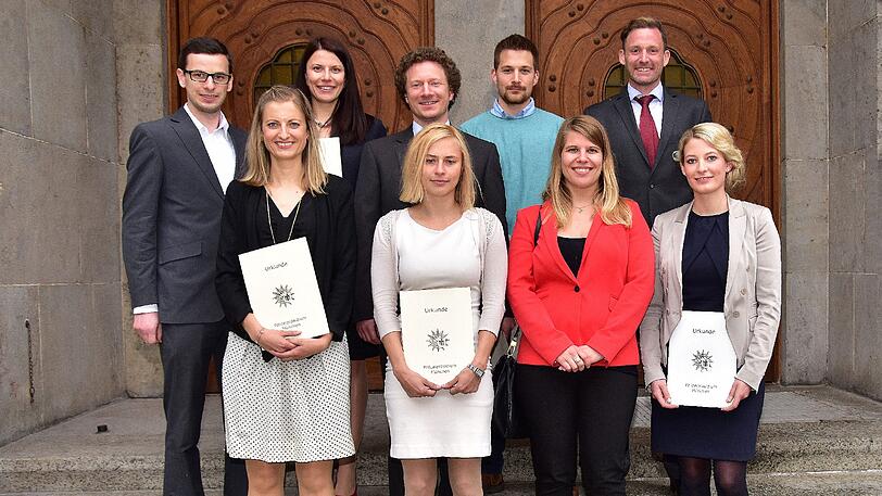 Die neuen Wirtschafts- und Computerkriminalisten im Polizeipräsidium München.