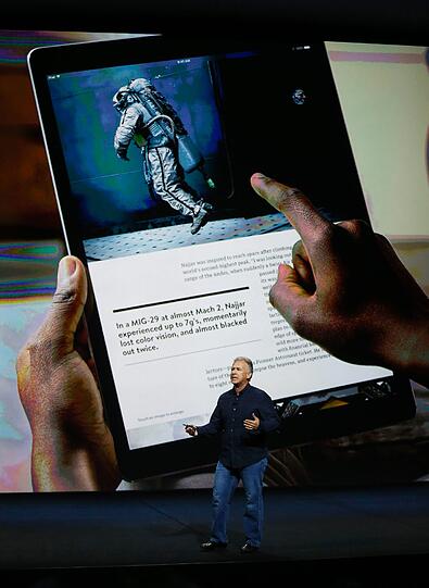 Apple präsentierte am Mittwoch die Neuigkeiten des Unternehmens in San Francisco.