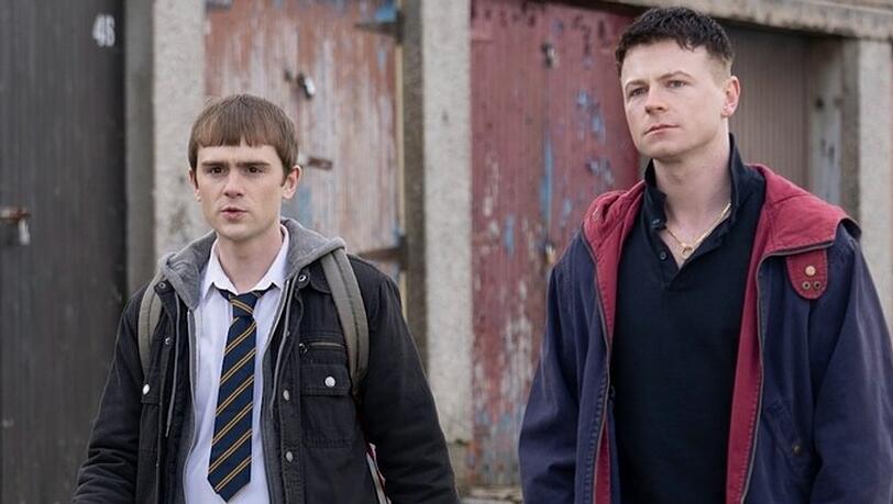 Mitchell Robertson (l.) und Stuart Campbell als j&uuml;ngere Versionen der Hauptfiguren in "Half Man".