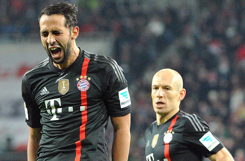 Medhi Benatia (l.) und Arjen Robben melden sich wieder fit.