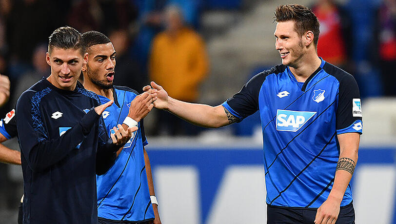 Niklas Süle erzielte das entscheidende Tor gegen die Herta. Niklas Süle erzielte das entscheidende Tor gegen die Herta.