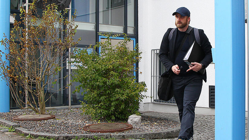 Abgang einer Klubikone: Daniel Bierofka verlässt am Dienstagnachmittag das Vereinsgelände des TSV 1860.