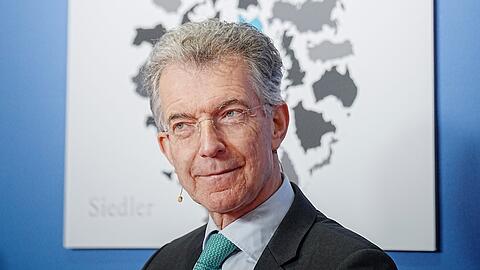 Christoph Heusgen bei seiner Buchvorstellung in München.
