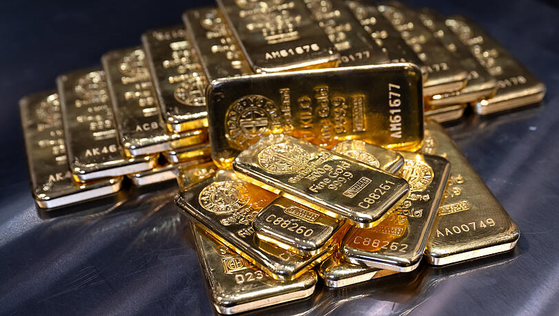 Gold f&uuml;r 40.000 Euro hat eine Immobilienbsitzerin in einem Safe in einer leer stehenden Wohnung im Landkreis M&uuml;nchen deponiert. Ein Einbrecher r&auml;umte den Tresor leer. (Symbolbild)