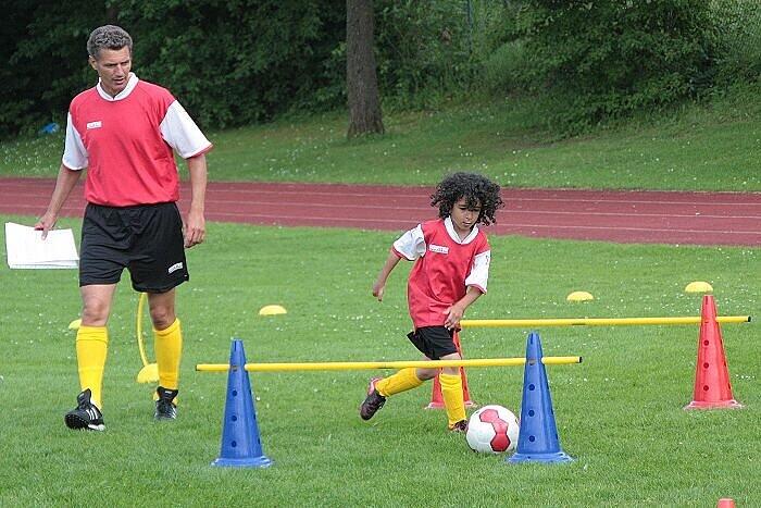 Das Fußballcamp beim FC Fasanerie Nord findet heuer schon zum fünften Mal statt.