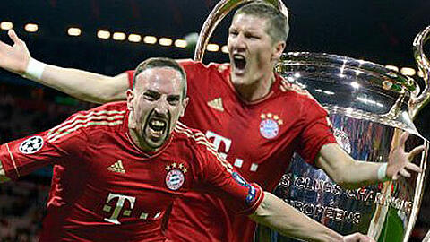 Zwei Pötte gibt es für Schweinsteiger, Ribery und Co. in dieser Saison noch zu holen. Der FC Bayern steht in den Endspielen um den DFB-Pokal und die Champions League.