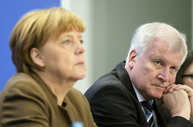 Bundeskanzlerin Angela Merkel und CSU-Chef Horst Seehofer Mitte April im Kanzleramt in Berlin. Ob sich die Stimmung zwischen den beiden wieder aufhellt?