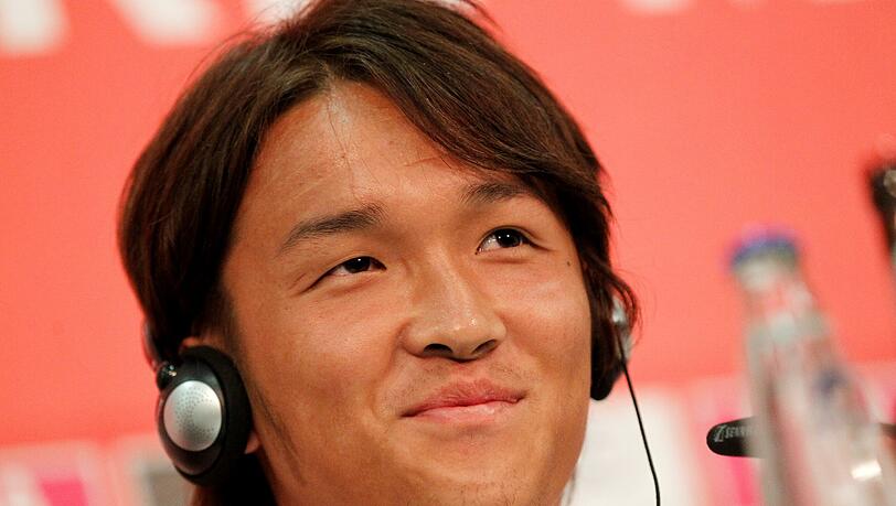 Takashi Usami bei der offiziellen Vorstellung in der allianz Arena. (Archiv) Takashi Usami bei der offiziellen Vorstellung in der allianz Arena. (Archiv)
