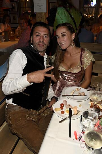 Ugo Crocamo (Chef vom H'ugo's )und Melanie Fischer