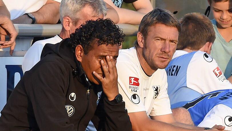 Löwen-Coach Ricardo Moniz ist trotz des 3:0 Erfolgs mit der Gesamtleistung der Löwen nicht ganz zufrieden. Löwen-Coach Ricardo Moniz ist trotz des 3:0 Erfolgs mit der Gesamtleistung der Löwen nicht ganz zufrieden.
