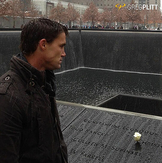 Der Fitness-Guru Greg Plitt in Aktion.