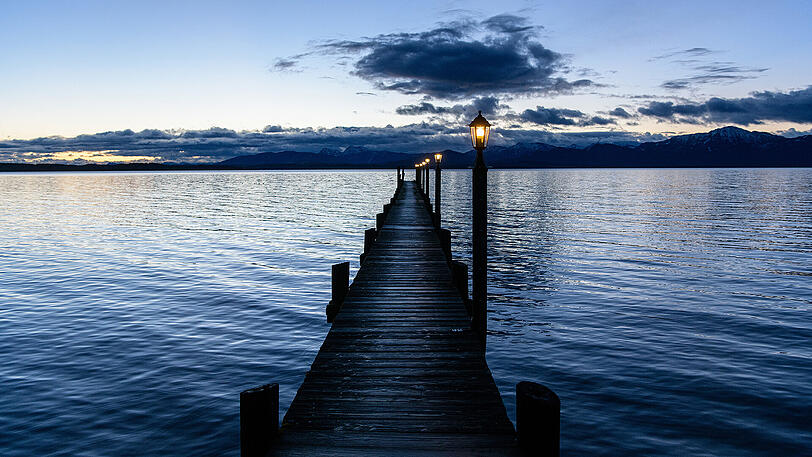 Am Chiemsee bei Seeon-Seebruck.