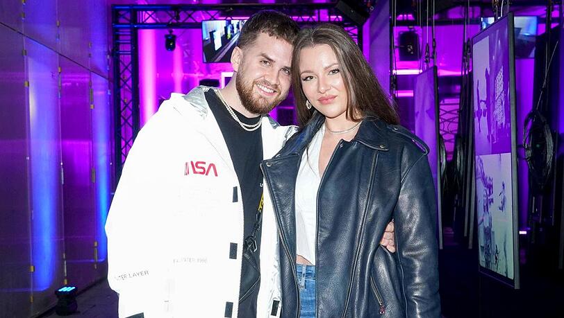 Joelina Drews und ihr Freund Adrian ließen sich in Vegas trauen.