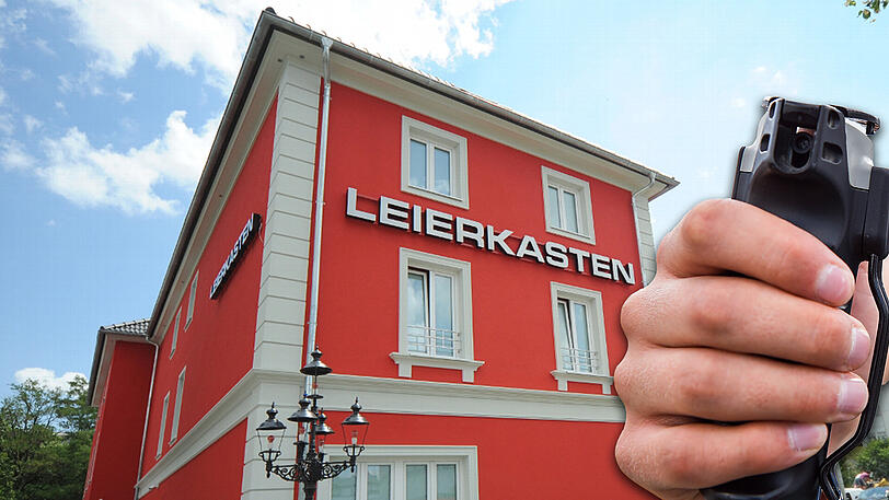 Der Leisterkasten im Münchner Norden - hier ereignete sich der Vorfall.
