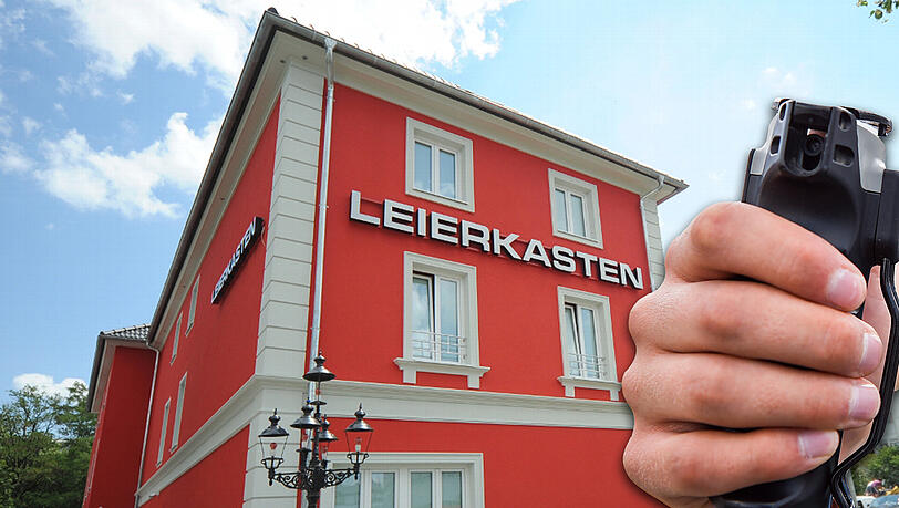 Der Leisterkasten im Münchner Norden - hier ereignete sich der Vorfall. Der Leisterkasten im Münchner Norden - hier ereignete sich der Vorfall.