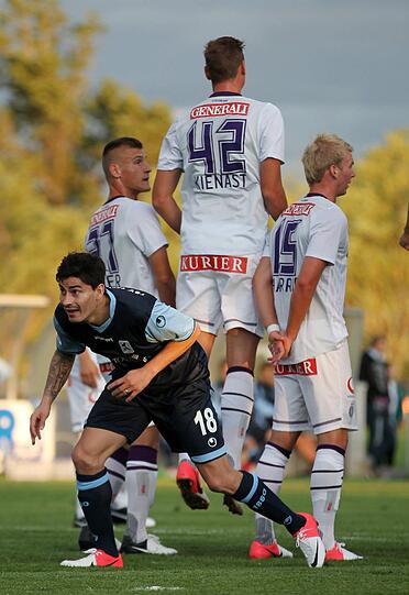 Unentschieden spielten die Löwen am Dienstag gegen Austria Wien - für mehr hat's nicht gereicht. Die Bilder vom Testspiel
