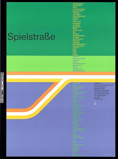 Diese Farben machen gute Laune – im Sport und in der Kultur: Quer durch ganz München, am Flughafen und entlang der Autobahnen waren die Olympischen Spiele angenehm präsent.