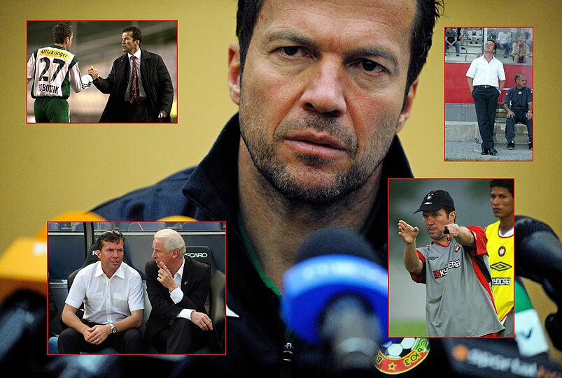 Lothar Matthäus war diese Woche nicht nur aufgrund seines Guttenberg-Zitats präsent - Ex-Kollege Mario Basler kritisierte ihn im Fachmagazin Kicker: &bdquo;Ich glaube, dass Lothar ein sehr guter
Trainer ist, der eine Chance verdient hätte, aber selbst dazu beigetragen hat, dass die Klubs dieses Risiko nicht eingehen möchten&ldquo;, erklärte Basler. Die AZ lässt die Trainerkarriere des Rekord-Nationalspielers in der Bilderstrecke Revue passieren.