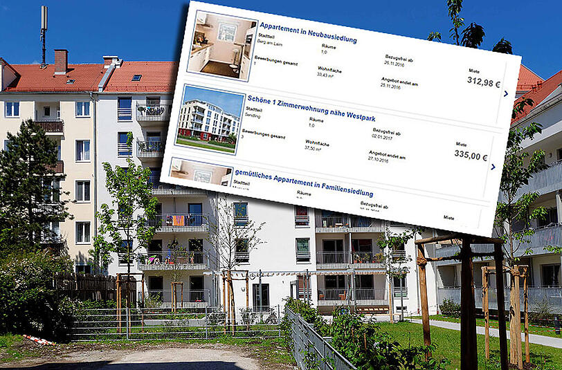 Ein Gewofag-Wohnhaus mit Sozialwohnungen in der Kohlrauschstraße: Sobald hier etwas frei wird, zeigt www.sowon-muenchen.de für Berechtigte Innenansichten und den Preis an.
