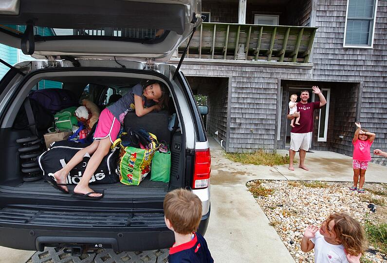 Hamsterkäufe, Evakuierungen und Milliardenschäden: Die Menschen an der Ostküste der USA bereiten sich auf den Hurrikan "Irene" vor
