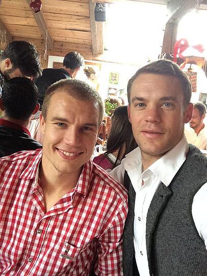 Neben Holger Badstuber fand sich aber auch für den Nachzügler Neuer noch ein Plätzchen.