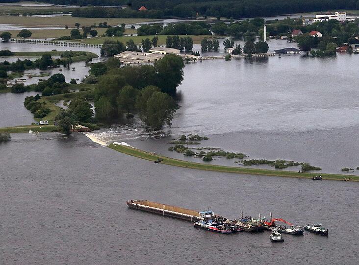 Das sind die Bilder von der spektakulären Rettungsaktion in Sachsen-Anhalt.