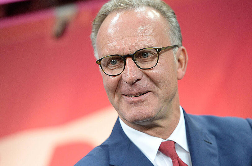 Karl-Heinz Rummenigge wurde als Spieler 1980 und 1981 Deutscher Meister mit dem FC Bayern.