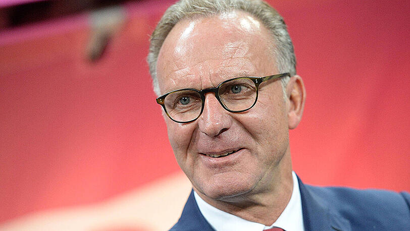 Karl-Heinz Rummenigge wurde als Spieler 1980 und 1981 Deutscher Meister mit dem FC Bayern. Karl-Heinz Rummenigge wurde als Spieler 1980 und 1981 Deutscher Meister mit dem FC Bayern.